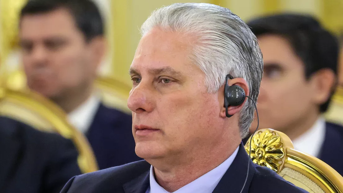 El presidente de Cuba agradece a la UEE su lucha contra el bloqueo de la isla por EE.UU.