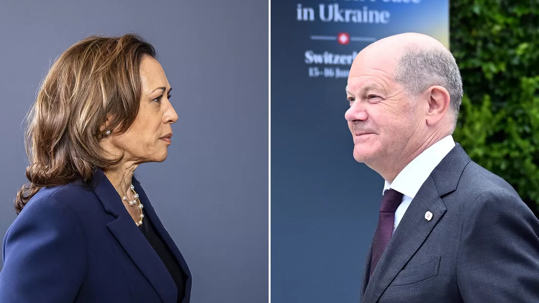 Scholz y Harris abandonan la cumbre sobre Ucrania sin esperar a que finalice
