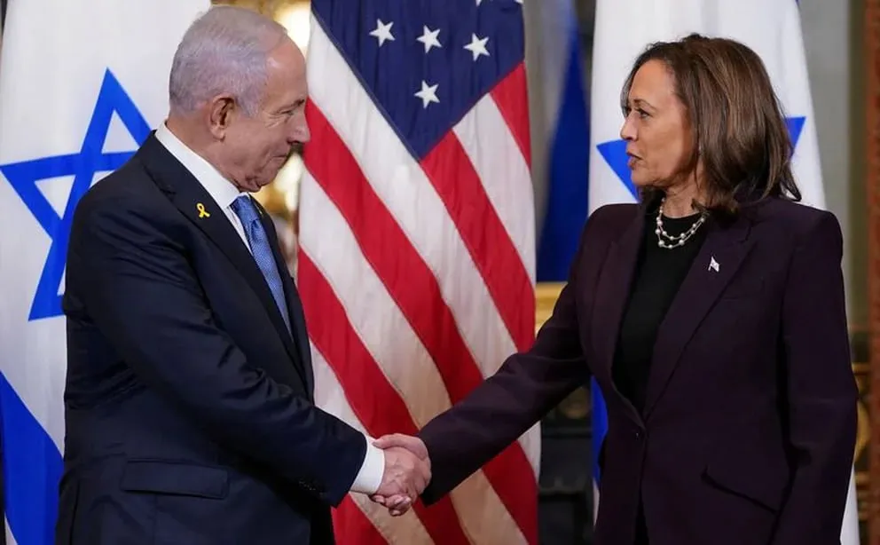 Con distinta intensidad política, Netanyahu logró el apoyo de Harris y Trump durante su gira por EEUU
