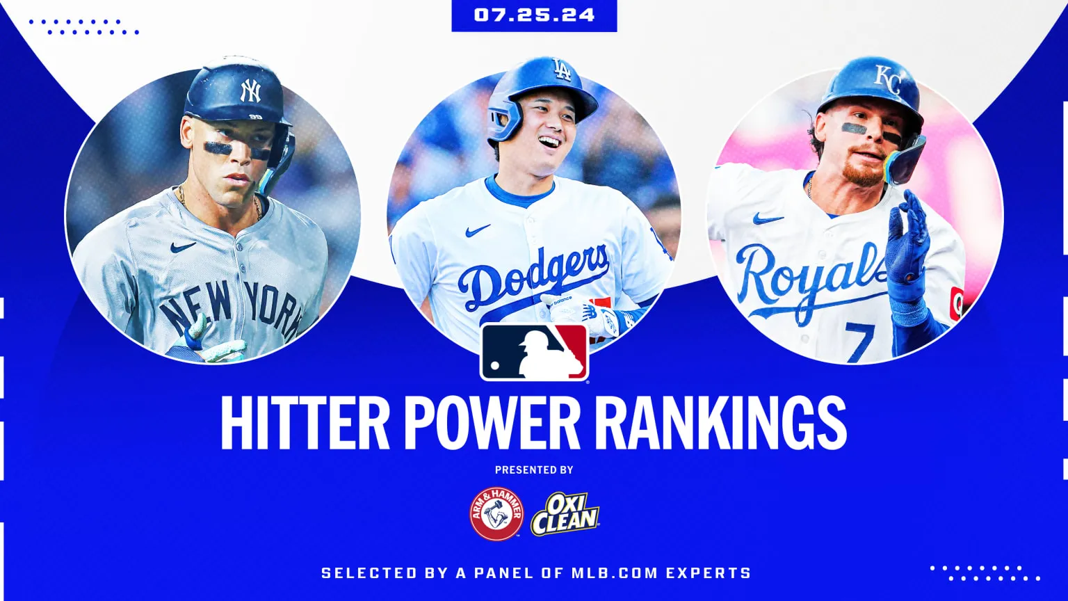 Dos titanes comparten la cima del Power Ranking de Bateadores