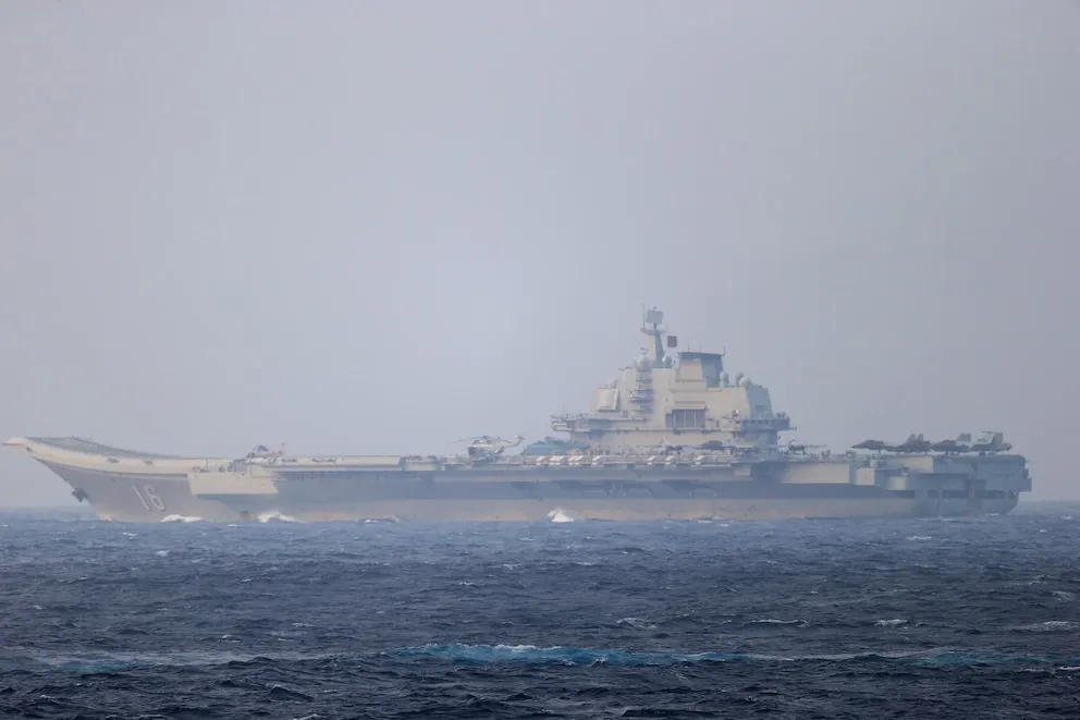 Taiwán se declaró en “alerta máxima” tras la incursión del portaaviones chino Liaoning en aguas territoriales