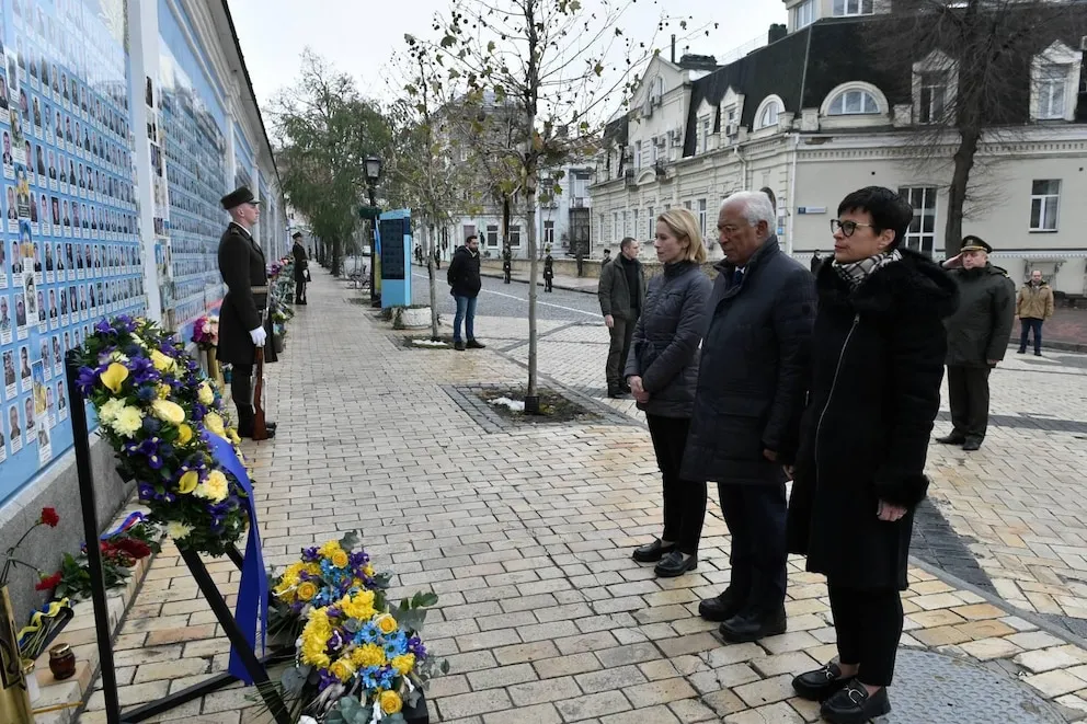 Los nuevos líderes de la UE viajaron a Kiev en el primer día de su mandato: “Queremos que Ucrania gane la guerra”