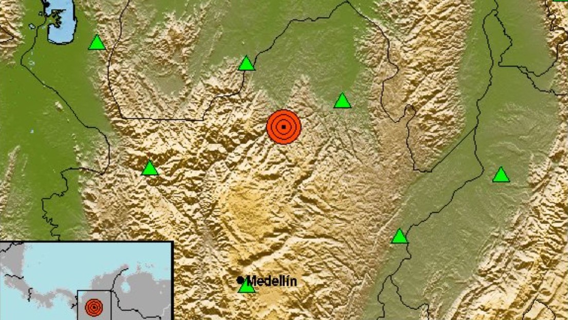 Un fuerte sismo se produce en Colombia