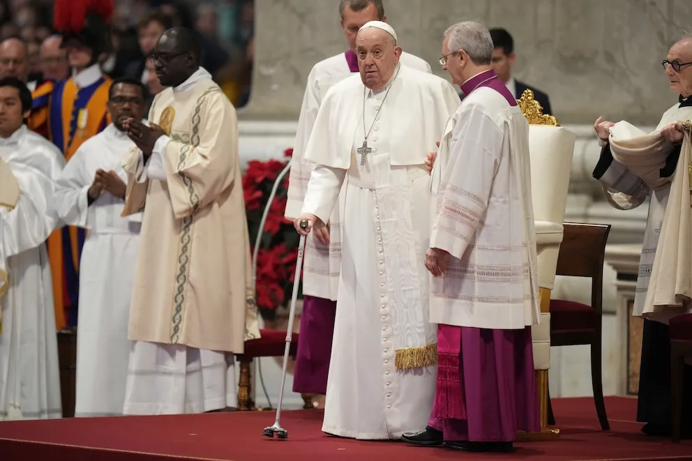 En su mensaje de Año Nuevo, el papa Francisco pidió proteger la vida desde la concepción a la muerte natural