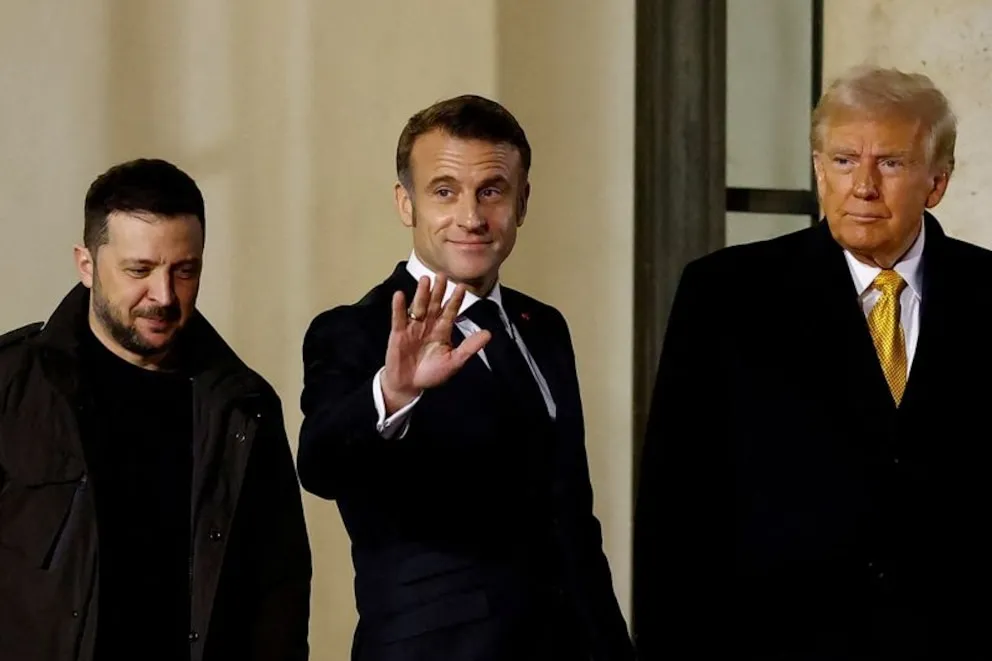 Zelensky dijo que habló con Macron sobre un eventual despliegue de fuerzas occidentales en Ucrania