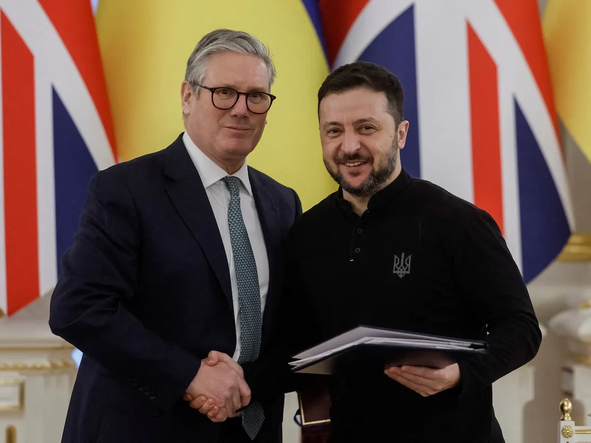Keir Starmer aseguró que el Reino Unido está preparado para enviar tropas a Ucrania si es necesario