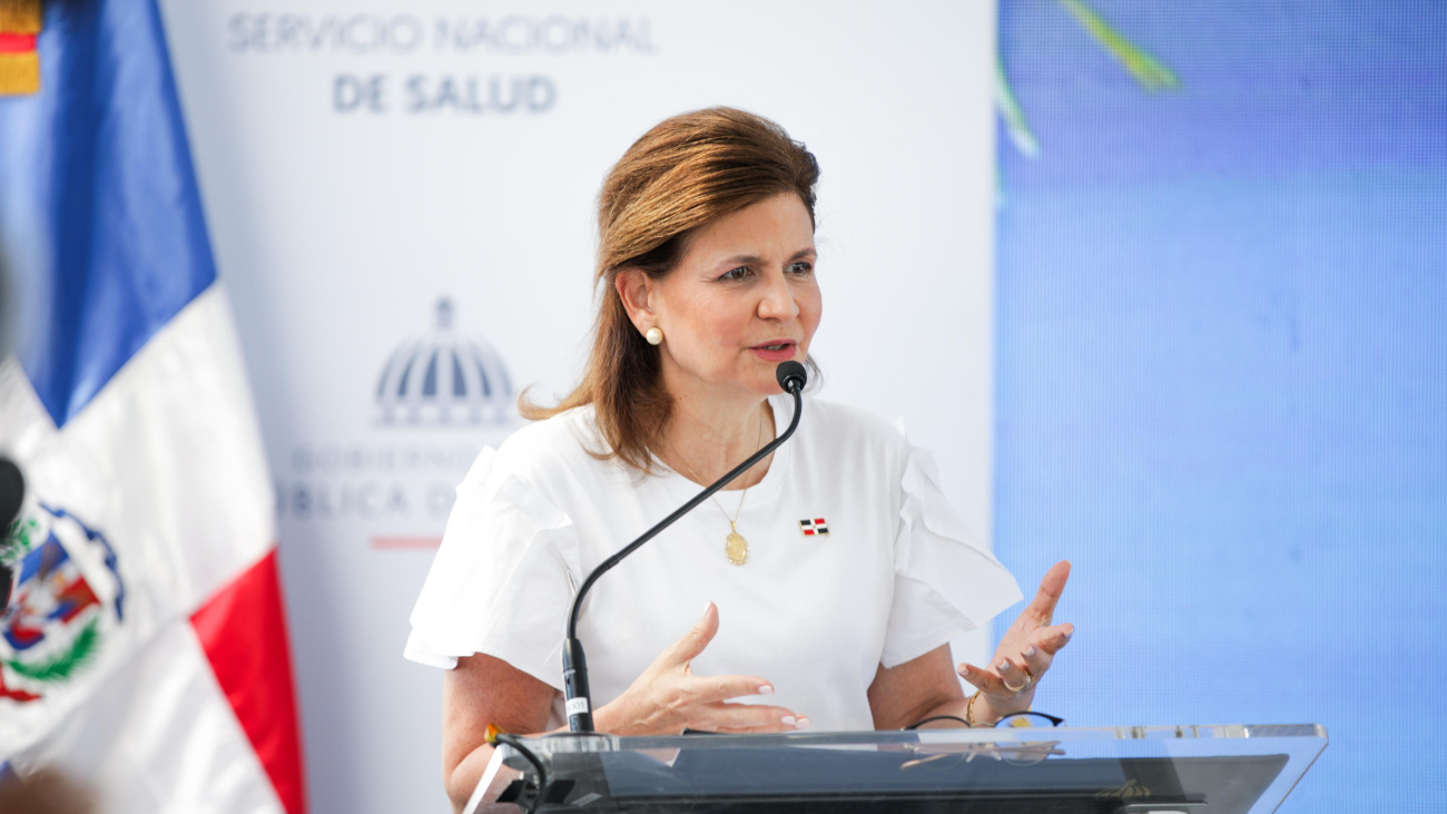 Vicepresidenta Raquel Peña entrega ocho obras en Santiago Rodríguez y Dajabón
