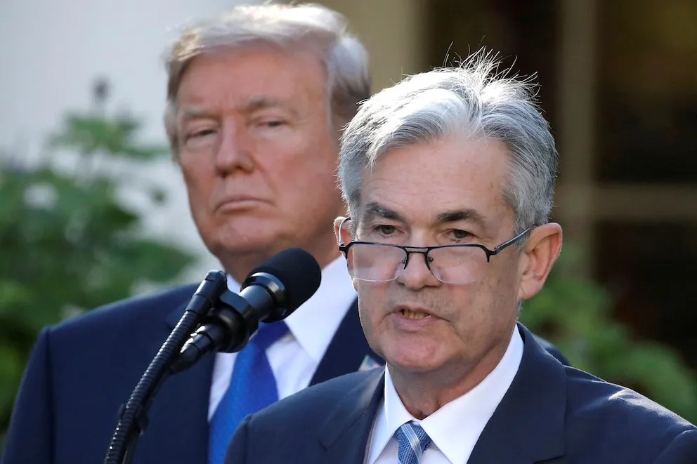 Donald Trump afirmó que no tiene la intención de destituir al líder de la Reserva Federal de Estados Unidos.