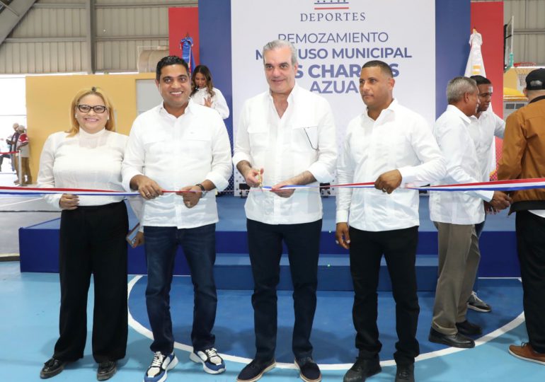 Presidente Abinader inaugura obras hidráulicas claves para proteger comunidades y fortalecer producción agrícola en Azua