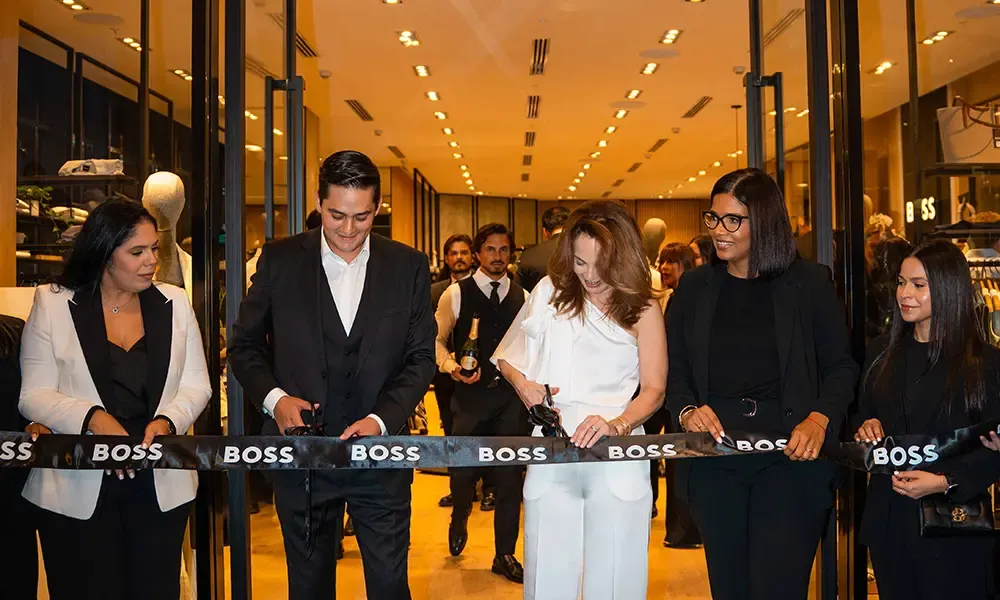 HB Dominicana inaugura nueva tienda Boss Store en Blue Mall Santo Domingo