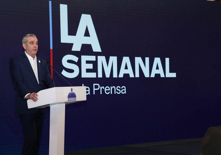 Presidente Abinader presenta cifras en disminución de la criminalidad