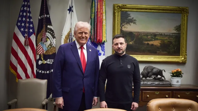 Trump Recibe a Zelensky y Líderes Europeos en la Casa Blanca para Debatir el Futuro de Ucrania