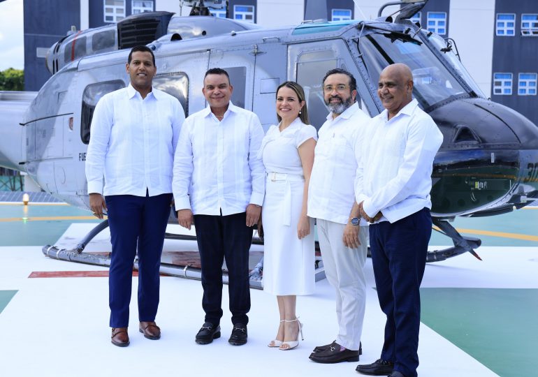 Director Ney Arias Lora: Inauguración de Helipuerto en Ciudad Sanitaria es un avance en la atención Médica de Emergencia