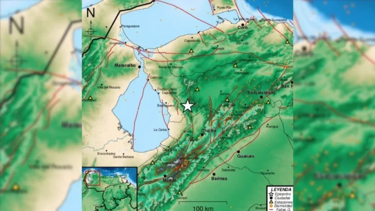 Nuevo sismo de magnitud 6+ sacude el occidente de Venezuela con evacuaciones y leves daños