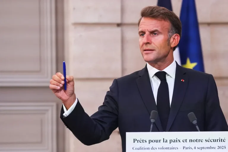 Macron exige liberación de rehenes israelíes para abrir embajada en Palestina y condiciona el reconocimiento estatal
