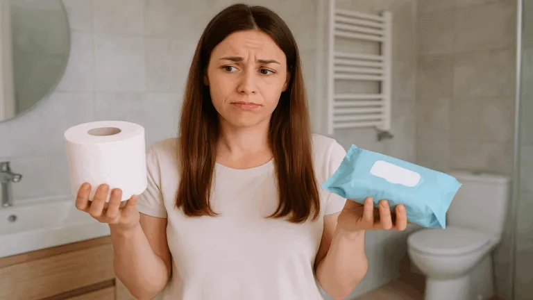 ¿Cuál es mejor? El debate entre papel higiénico y toallitas húmedas