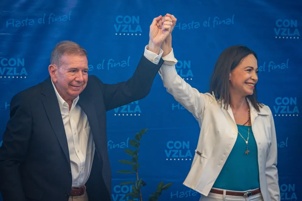 González Urrutia y Machado respaldan el despliegue militar de EE. UU. en el Caribe como medida contra narcotráfico y “estructura criminal” de Maduro
