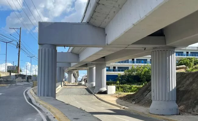 Defectos en estructura de la línea 2C del metro que conecta con Los Alcarrizos genera preocupación