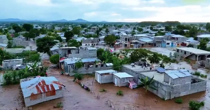 Desbordamiento del Río Masacre inundaciones y daños agrícolas en la frontera