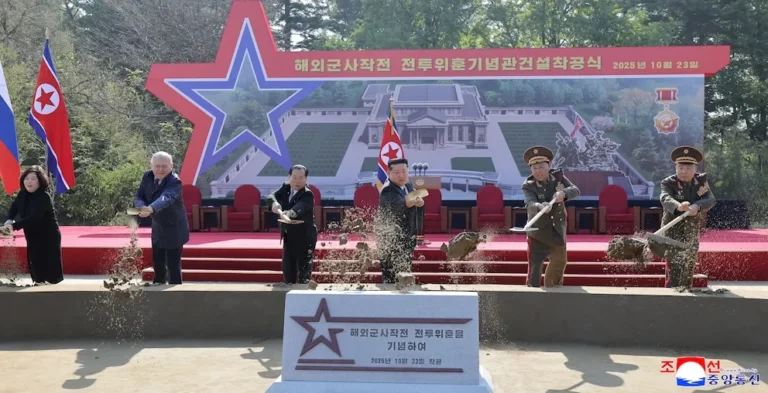 Corea del Norte construirá un memorial para sus soldados caídos en la guerra entre Rusia y Ucrania”
