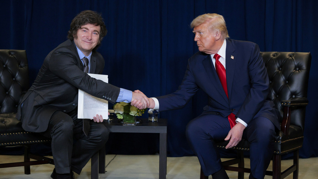 Milei visita a Trump en busca del ansiado 'rescate' de EE.UU. a Argentina