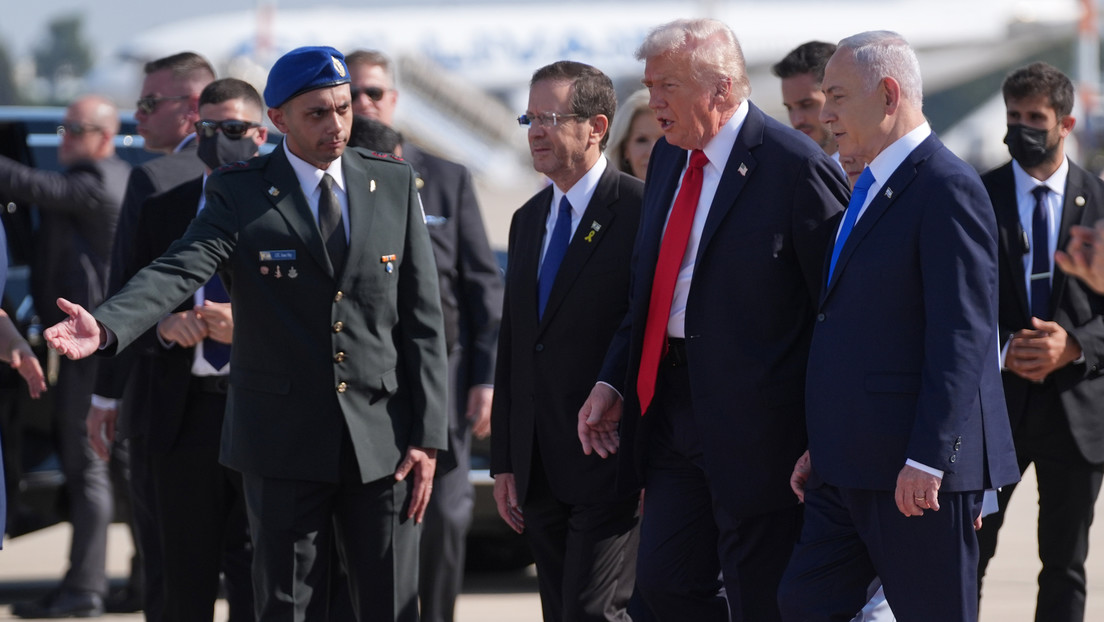Trump llega a Israel