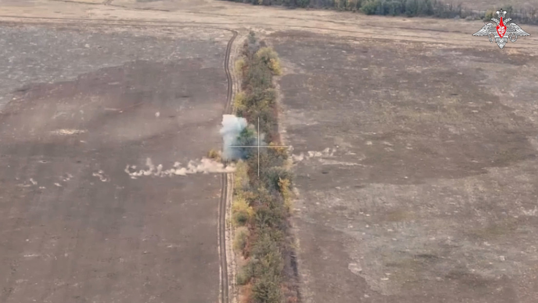Obuses rusos abren paso al avance del Ejército en la provincia de Zaporozhie
