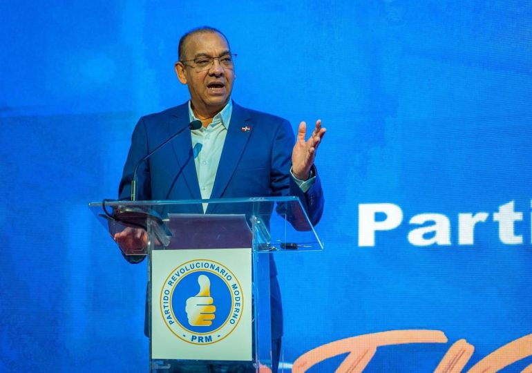 Deligne llama a su partido a construir “una era PRM” partiendo de la gestión Abinader