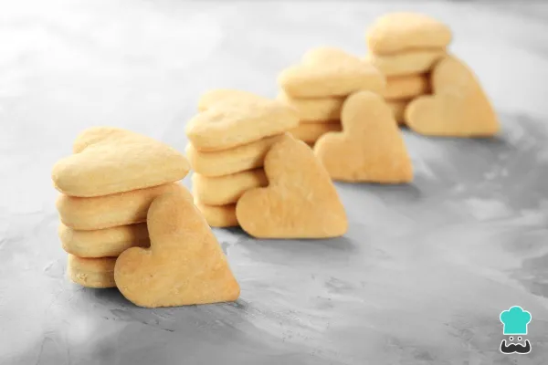 Receta de Galletas de mantequilla caseras