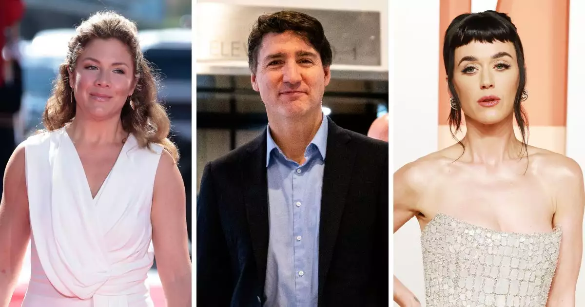 Sophie Grégoire habla por primera vez del romance entre su exesposo Justin Trudeau y Katy Perry