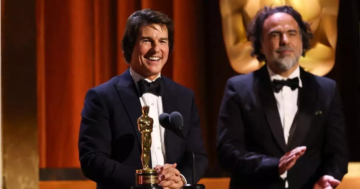 Tom Cruise recibió su primer Oscar de manos Iñárritu: Te explicamos el motivo