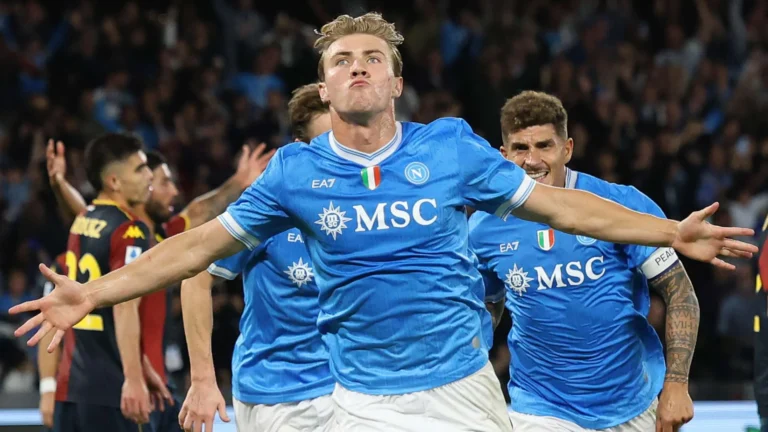 Højlund lidera: Napoli vence 2-1 a Juventus y sube a lo más alto de la Serie A 🔝⚽