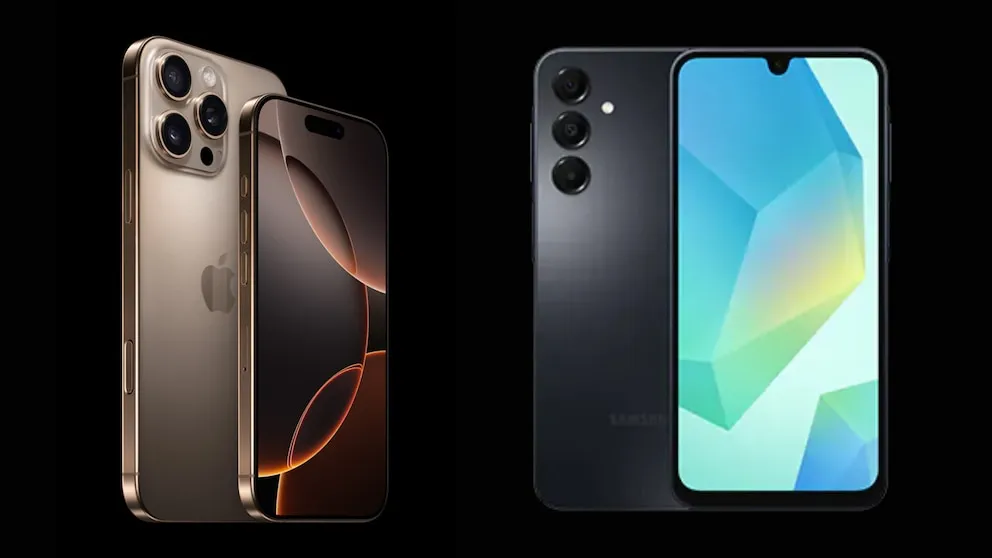 Apple vs Samsung: los iPhone y Galaxy más exitosos de 2025