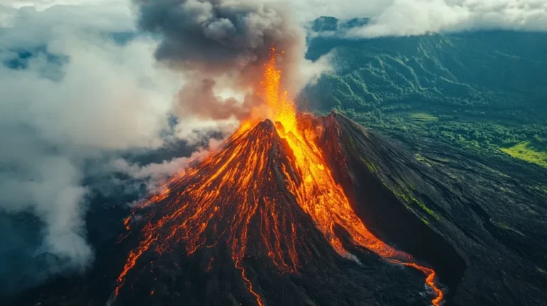 🌋 Viaje al centro del fuego: Un mapa sin precedentes revela los secretos ocultos bajo la corteza de un volcán 🔬