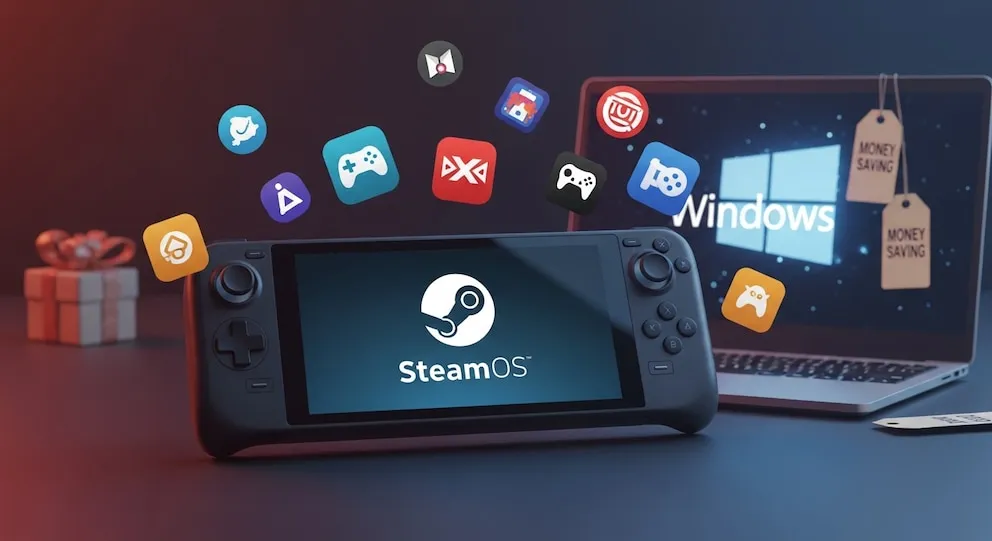 🎮 Adiós Windows: El auge de SteamOS transforma el mercado de consolas portátiles este diciembre 🚀🕹️