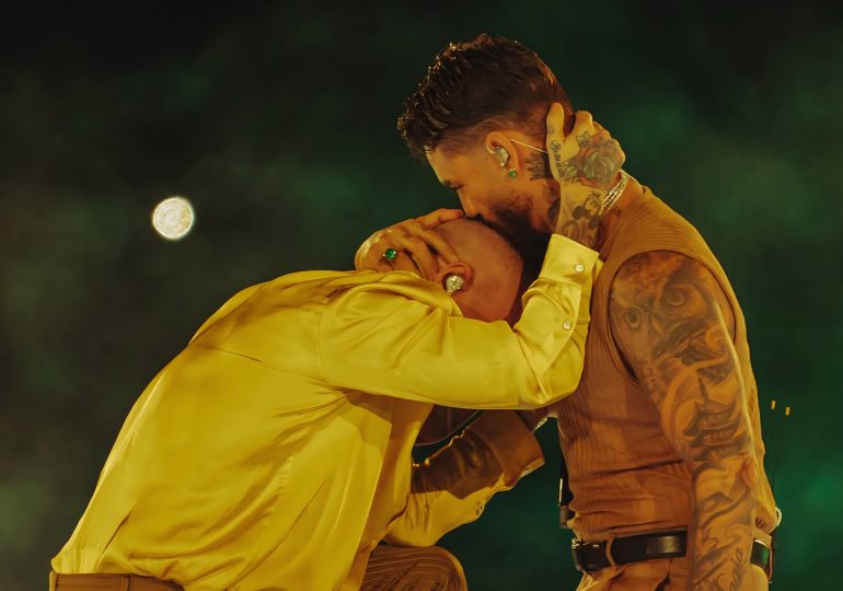 Maluma y J Balvin paralizan Medellín con un emotivo reencuentro en el escenario