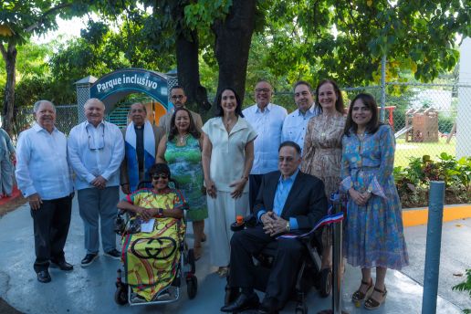 Rehabilitación inaugura su primer Parque Infantil Inclusivo