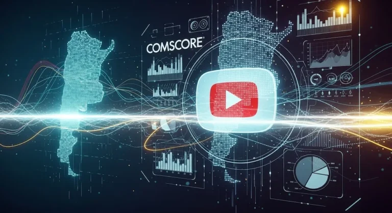 Revolución en la medición digital: Comscore incorpora la audiencia de Smart TVs para YouTube en Argentina