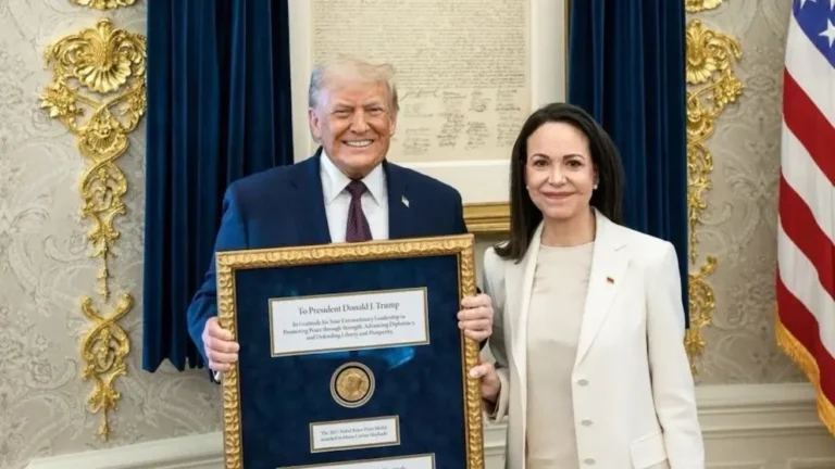 ALIANZA ESTRATÉGICA: TRUMP INTEGRA A MARÍA CORINA MACHADO EN SU PLAN PARA LA TRANSICIÓN EN VENEZUELA