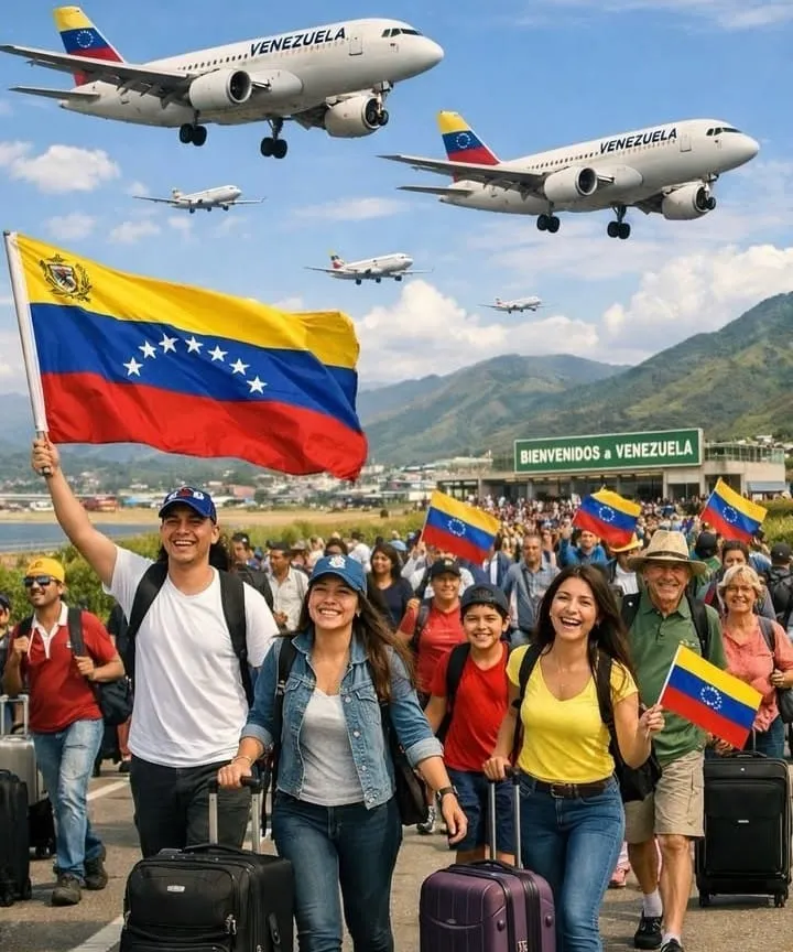 Comunidad de venezolanos residentes en Puerto Plata celebra la caída de Nicolás Maduro y confía en el renacer de su país