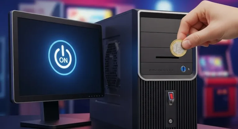 La PC "Arcade": El invento que monetiza tu tiempo de juego