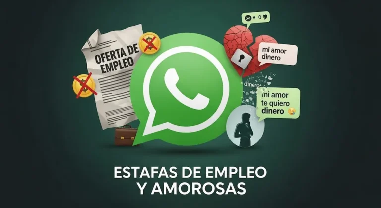 Alerta en WhatsApp: Las 4 estafas que están vaciando cuentas en 2026