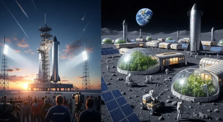 Elon Musk cambia el rumbo de la humanidad hacia la COLONIZACIÓN Lunar