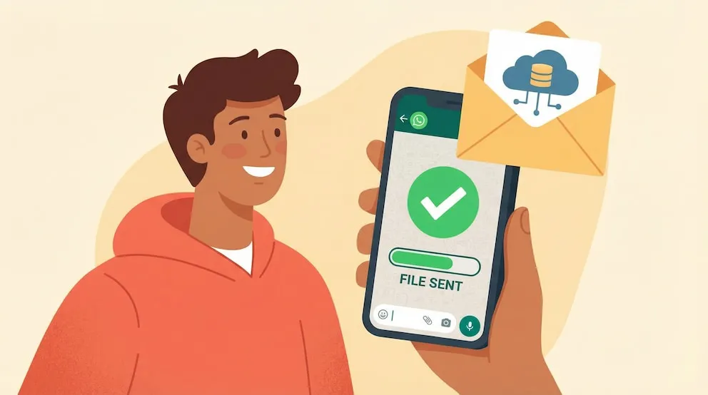WhatsApp sin fronteras: Guía 2026 para enviar archivos de cualquier tamaño