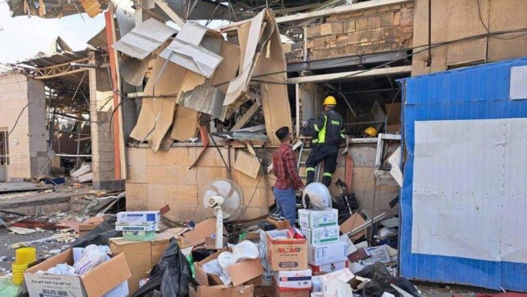 Base de emergencias en Teherán, severamente dañada por ataques de EE.UU. e Israel