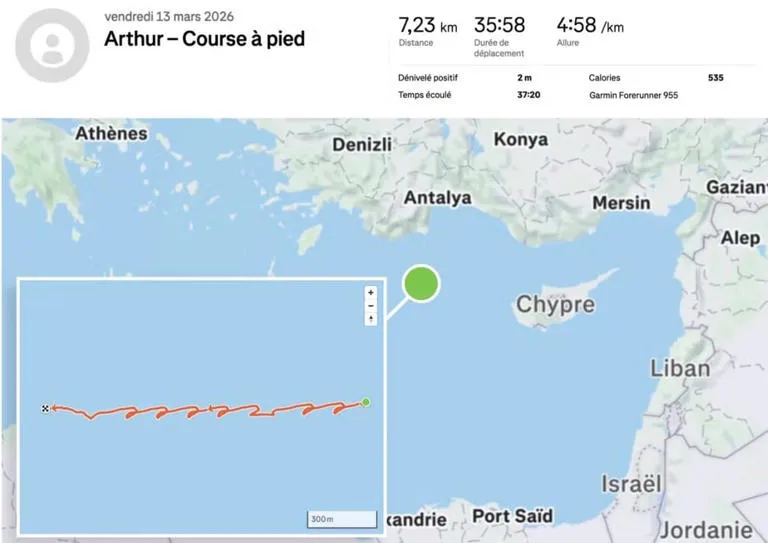 Fallo de seguridad global: Localizan portaaviones nuclear de EE. UU. a través de una aplicación de running