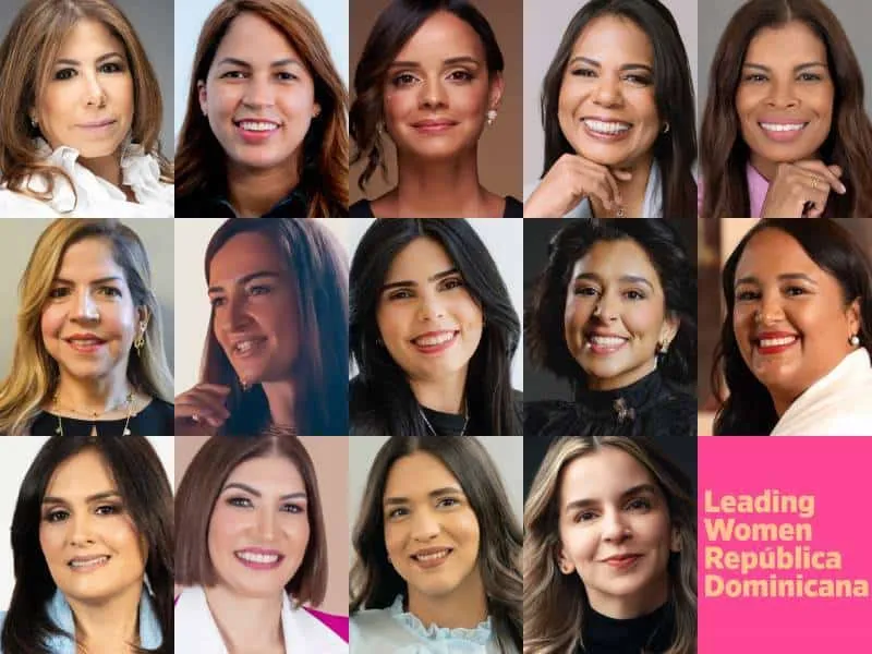 Poder femenino: Presentan a las 14 protagonistas de "Leading Women" República Dominicana 2026