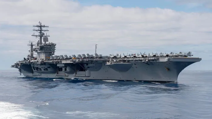 Poder Naval en el Cono Sur: El portaaviones USS George Washington inicia ejercicios de alto nivel en Latinoamérica