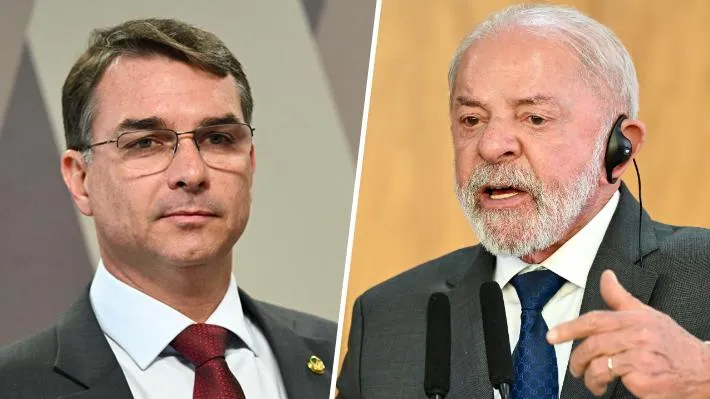 Flávio Bolsonaro vs. Lula: El "desaire" en la investidura de Kast
