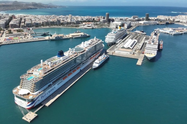 Cruceros sostienen alza en pasajeros atendidos en puertos de Las Palmas